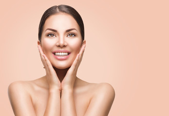 Wall Mural - beauty spa woman with perfect skin