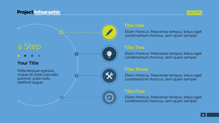 Semicircle Chart Slide Template