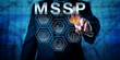 Corporate Network Administrator Pushing MSSP