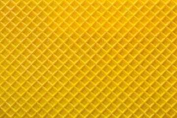 Wall Mural - Yellow wafer textured surface