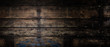 Old rustic wooden panoramic banner background