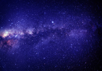 Wall Mural - blurred image of pink stars in the galaxy. some elements of this