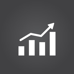 growing chart icon