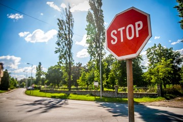 stop sign