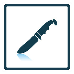 Sticker - Hunting knife icon