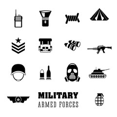 Wall Mural - Army design illustration