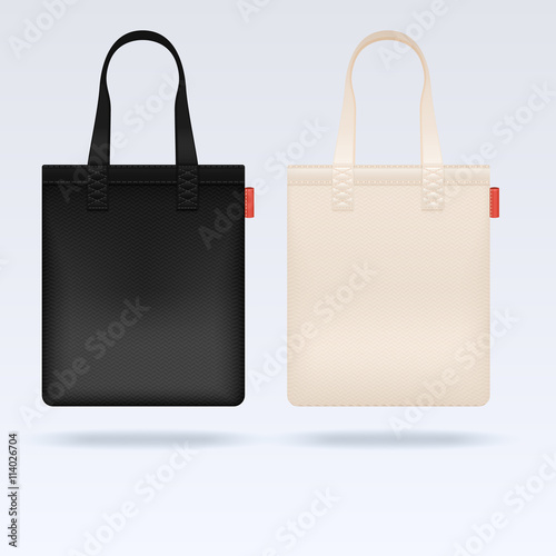 Tote Bag Mockup Set Best 2017 Mockup Set Reaic Ping Bag Branding Stock Vector 763317091