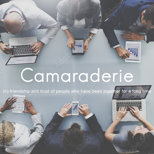 Fotografia, Obraz Camaraderie Carefree Chill Friends Togetherness Concept