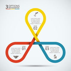 Poster - Vector infographic design template.