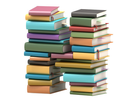 font design of the books
