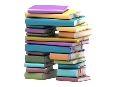 font design of the books
