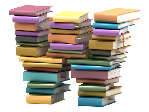 font design of the books
