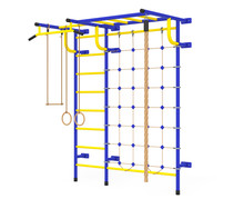 Sports Playground Wall Bars For Children. 3d Rendering