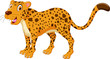 © jihane37 - cute cheetah cartoon posing