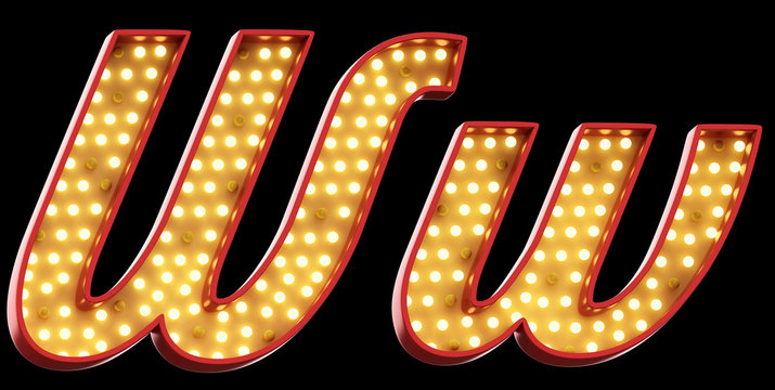 sign light font