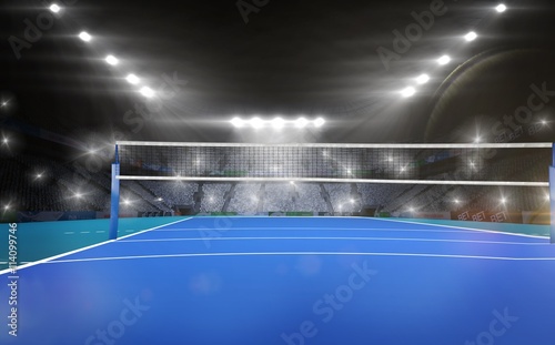 Volleyball field