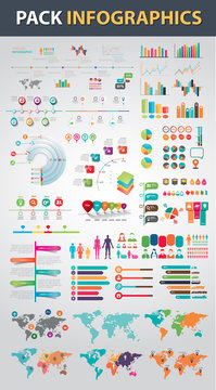 Infographics pack Business