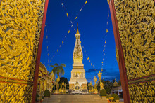 Wat Phrathat Phanom In Nakhon Phanom,Thailand