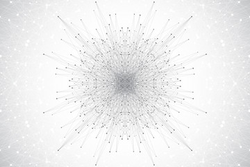 Poster - Geometric abstract banners with golden mandala. Vector illustration