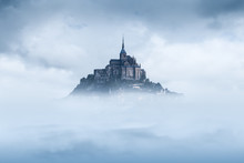 Mont Saint Michel In The Mist