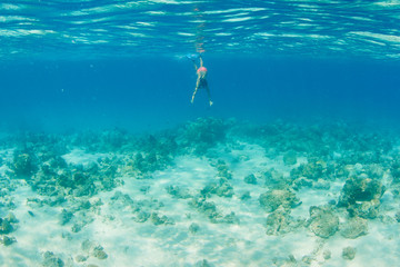 Wall Mural - vacation on island in sea