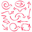 © blumer1979 - Red vector hand drawn arrows