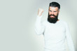 © Volodymyr - Bearded man with happy yes gesture