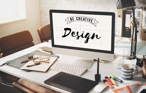 Design Be Creative Art Graphic Concept