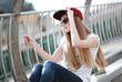 © prohor08 - teen girl on the streets, smiling