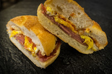 Taylor Ham Egg Sandwich