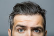 © Volodymyr - male face with scared eyes