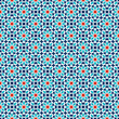 Islamic seamless pattern. Arabian geometric oriental pattern for holiday cards. Vector illustration
