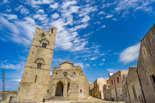 Fotografie, Obraz Cathedral of Erice, Santa Maria Assunta, (Matrice or main church