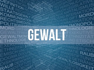 Wall Mural - Gewalt