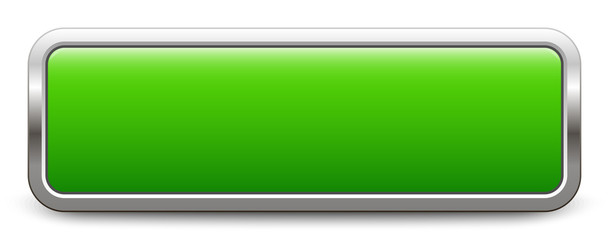 Wall Mural - Long rectangular template - green metallic button