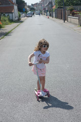 Canvas Print - enfant des rues en vacances