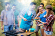 © NDABCREATIVITY - Friends having fun in nature