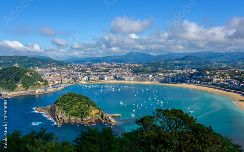 San Sebastian in Spain Fototapet