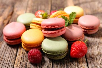 Canvas Print - macaroon