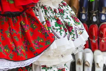 Traditional clothes in Zakopane, Poland.