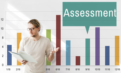 Canvas Print - Assessment Check Evaluation Analysis Concept