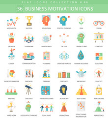 Poster - Business motivation color 36