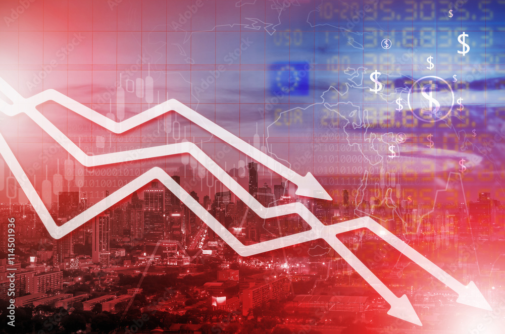 Chart businesses falling