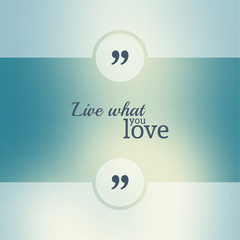 Wall Mural - Inspirational quote vector.