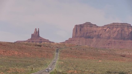 Canvas Print - Highway to Monument Valley