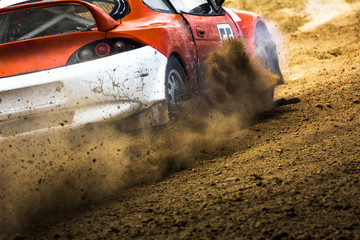 Cars on the autocross.