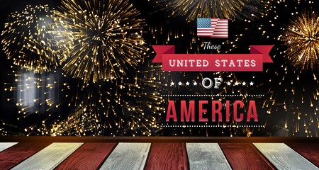 Poster - Composite image of independence day graphic