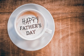 Poster - Composite image of fathers day greeting