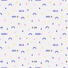 Poster - seamless geometric pattern