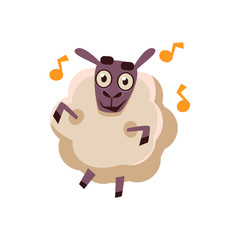 Sticker - Sheep Dancing With Music